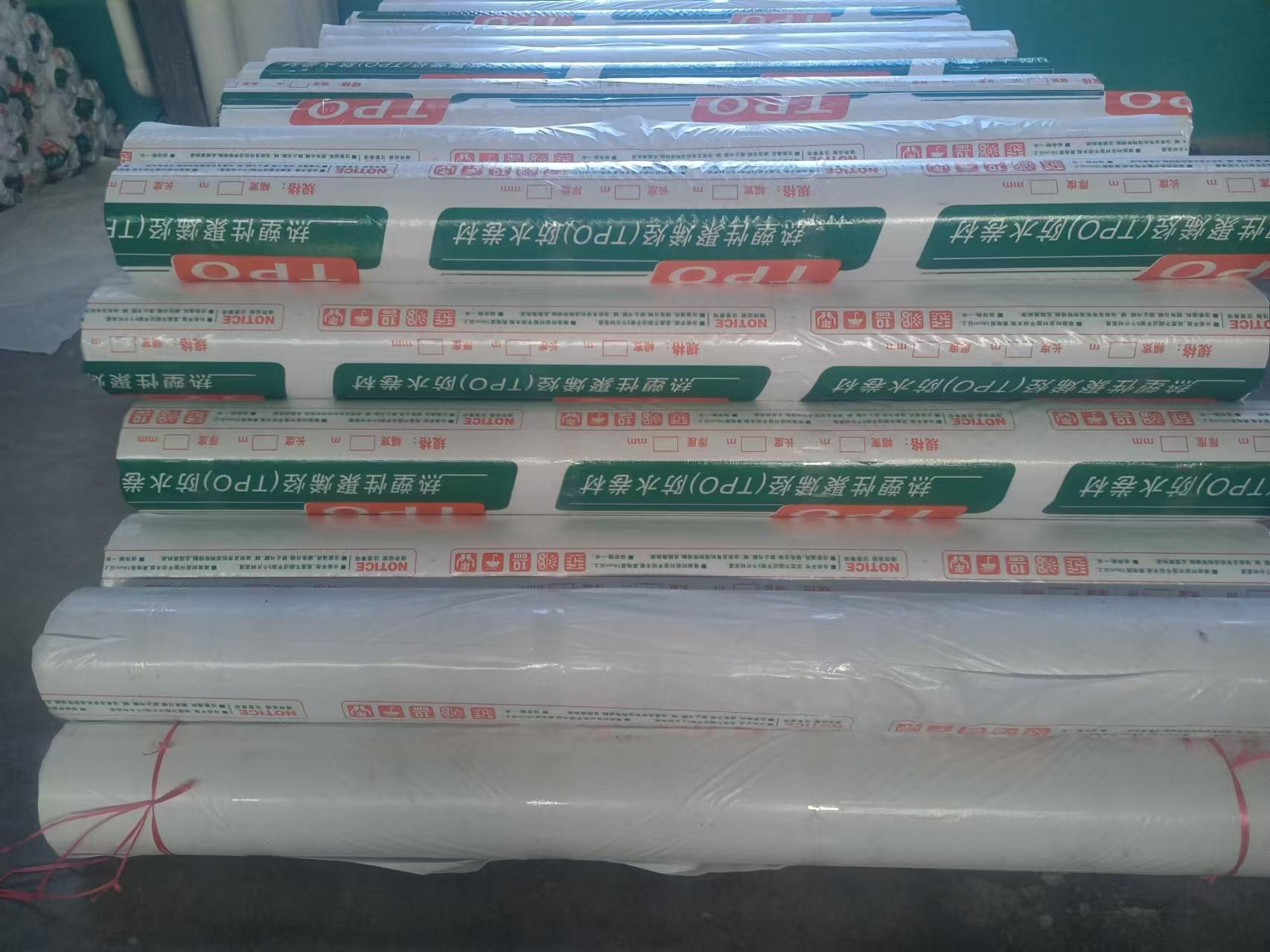 TPO waterproofing membranes